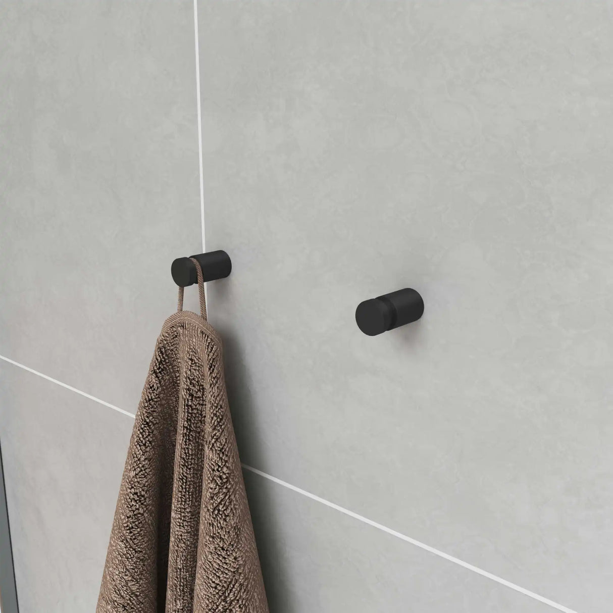 Lavabo Luna håndklædekroge lille 2 stk, Matsort