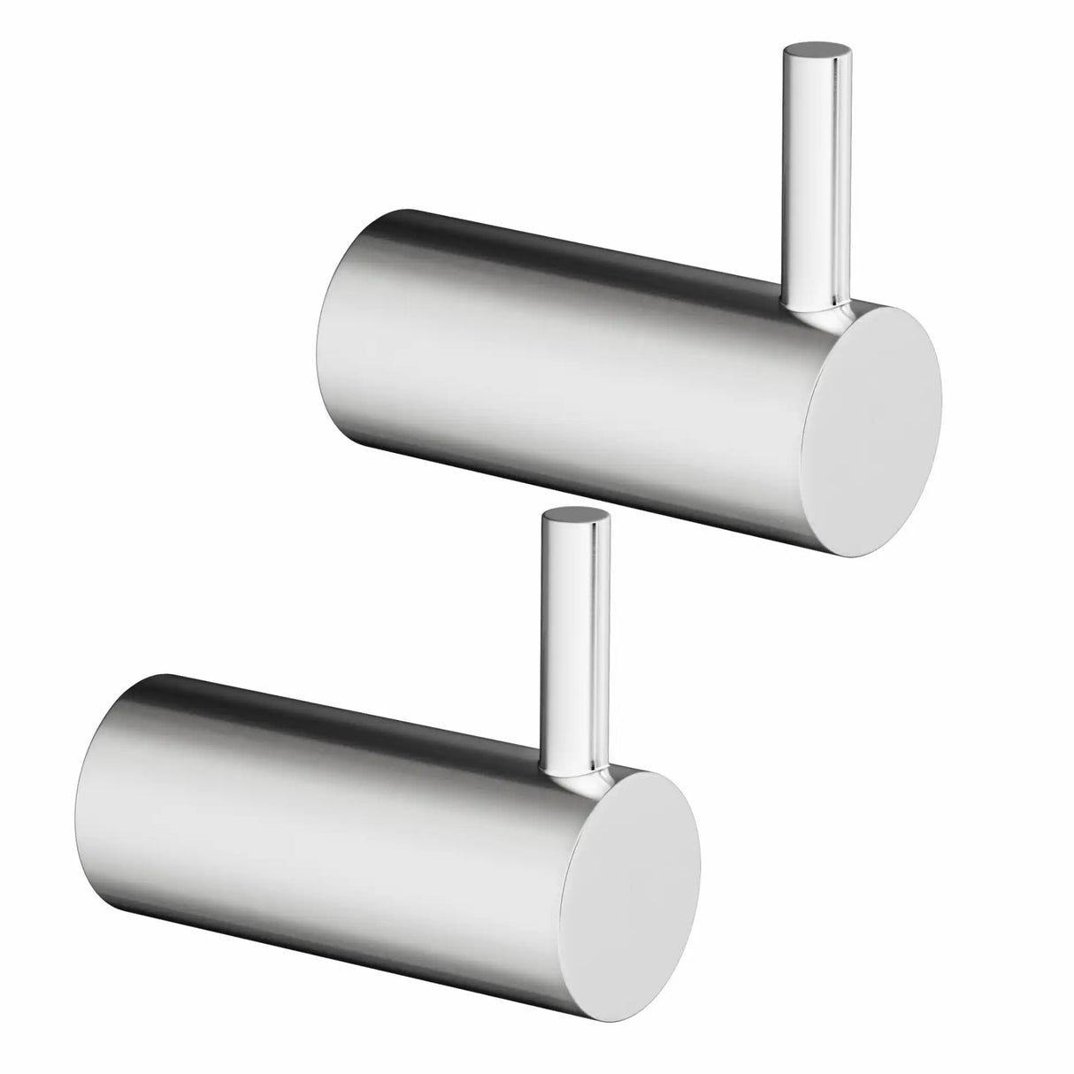 Lavabo Luna håndklædekroge 2 stk, Krom