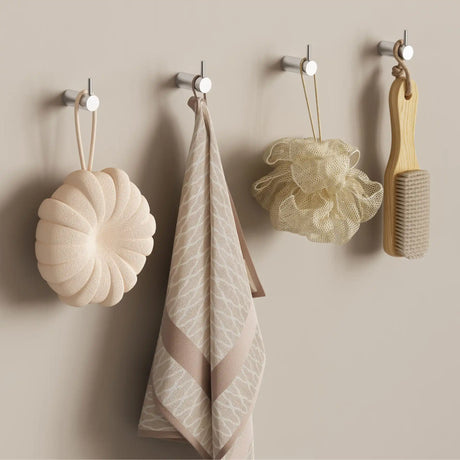 Lavabo Luna håndklædekroge 2 stk, Krom