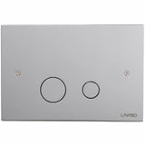 Lavabo Luna skylleplade t/indbygningscisterne, Krom