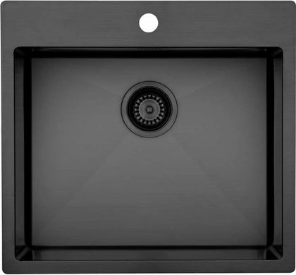 Lavabo KUBUS 540 SOFT - SHADOW/BLACK