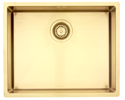 Lavabo KUBUS 500 SOFT - GULD/MESSING