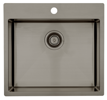 Lavabo KUBUS 540 SOFT - GUNMETALLIC