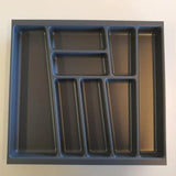 Multi-Living HQ Bestikindeler - koksgrå plast i bredde 60 cm