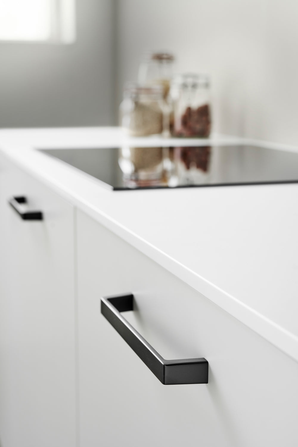 Furnipart Seam greb Mat sort 160mm