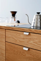 Furnipart - Accent - greb i aluminium, Inox Look