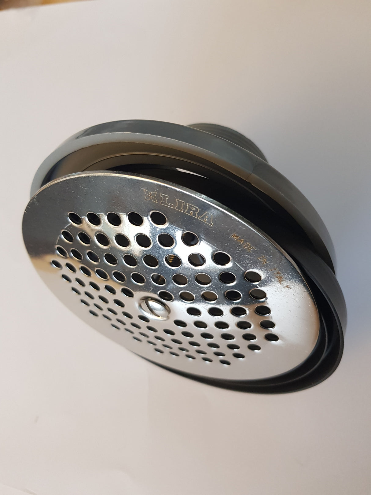 Bundventil 2" u/overløb m/11 cm rist