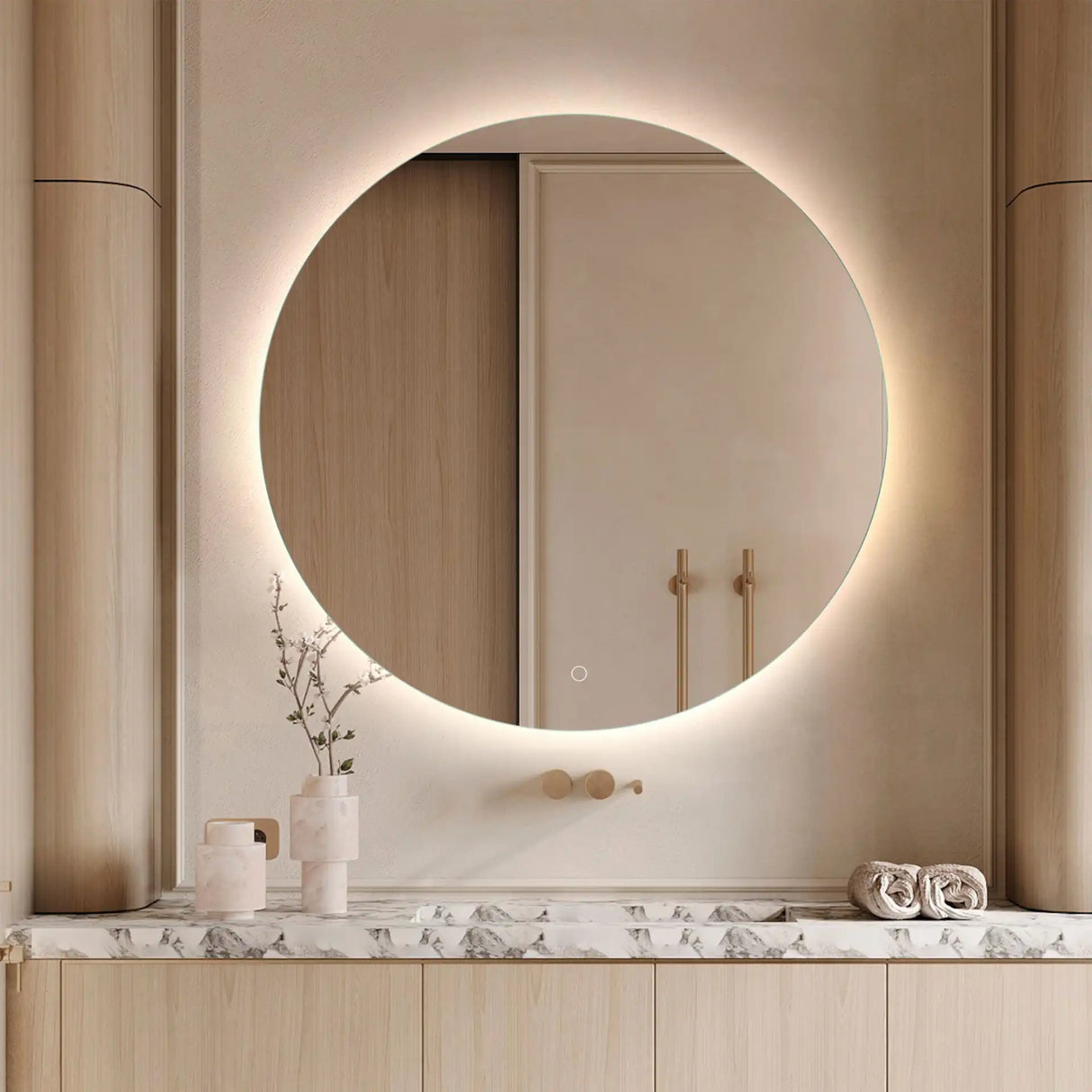 STUDIO Ø80 SPEJL LED-BELYSNING