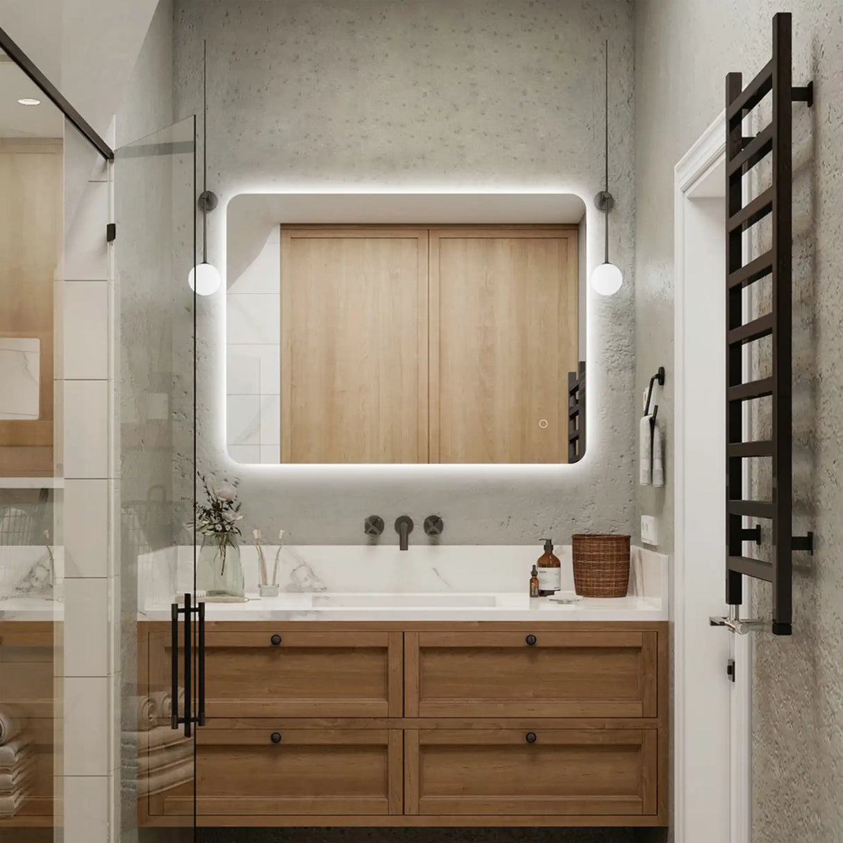 STUDIO 60X70 SPEJL LED-BELYSNING