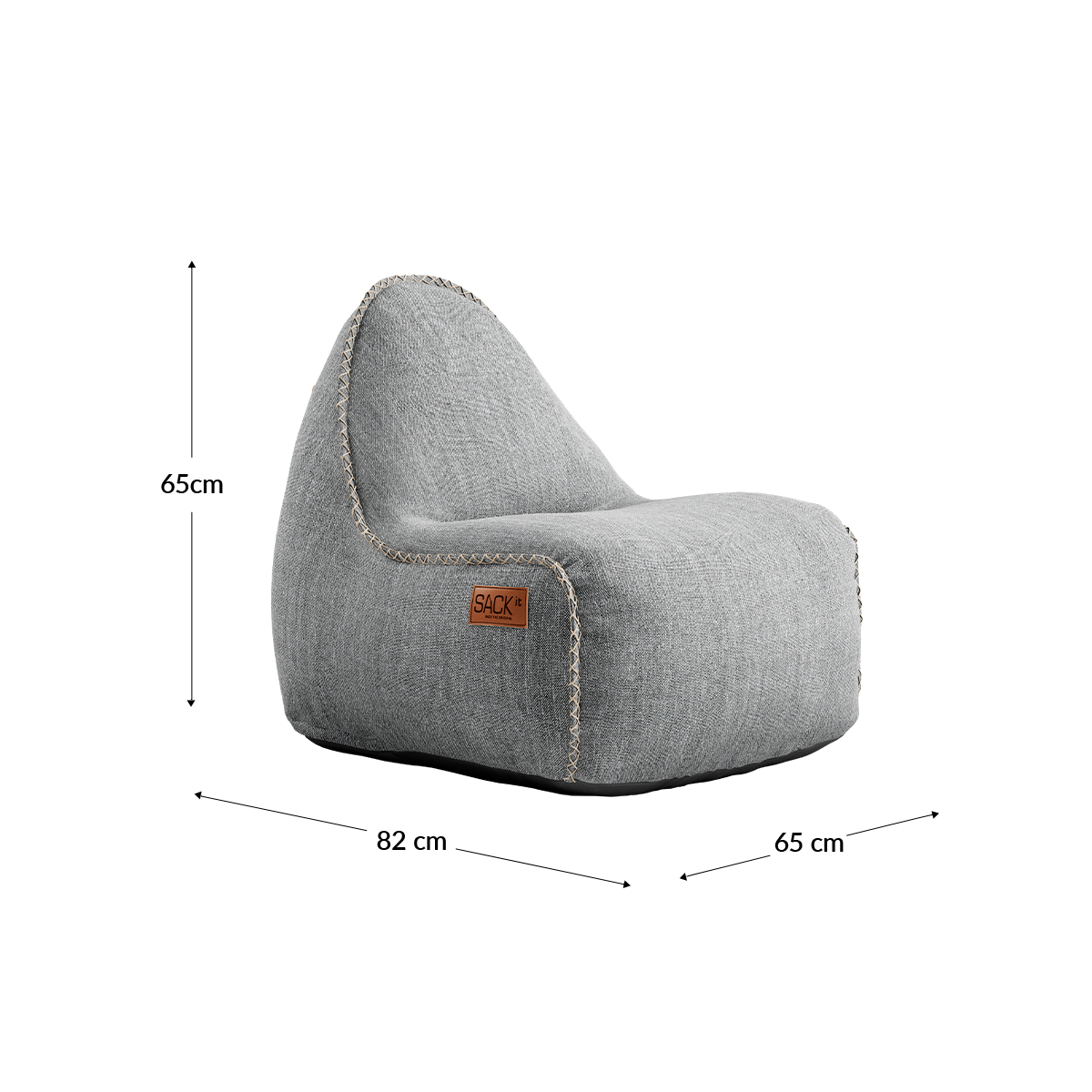 Cobana Junior Lounge Chair Sand Melange
