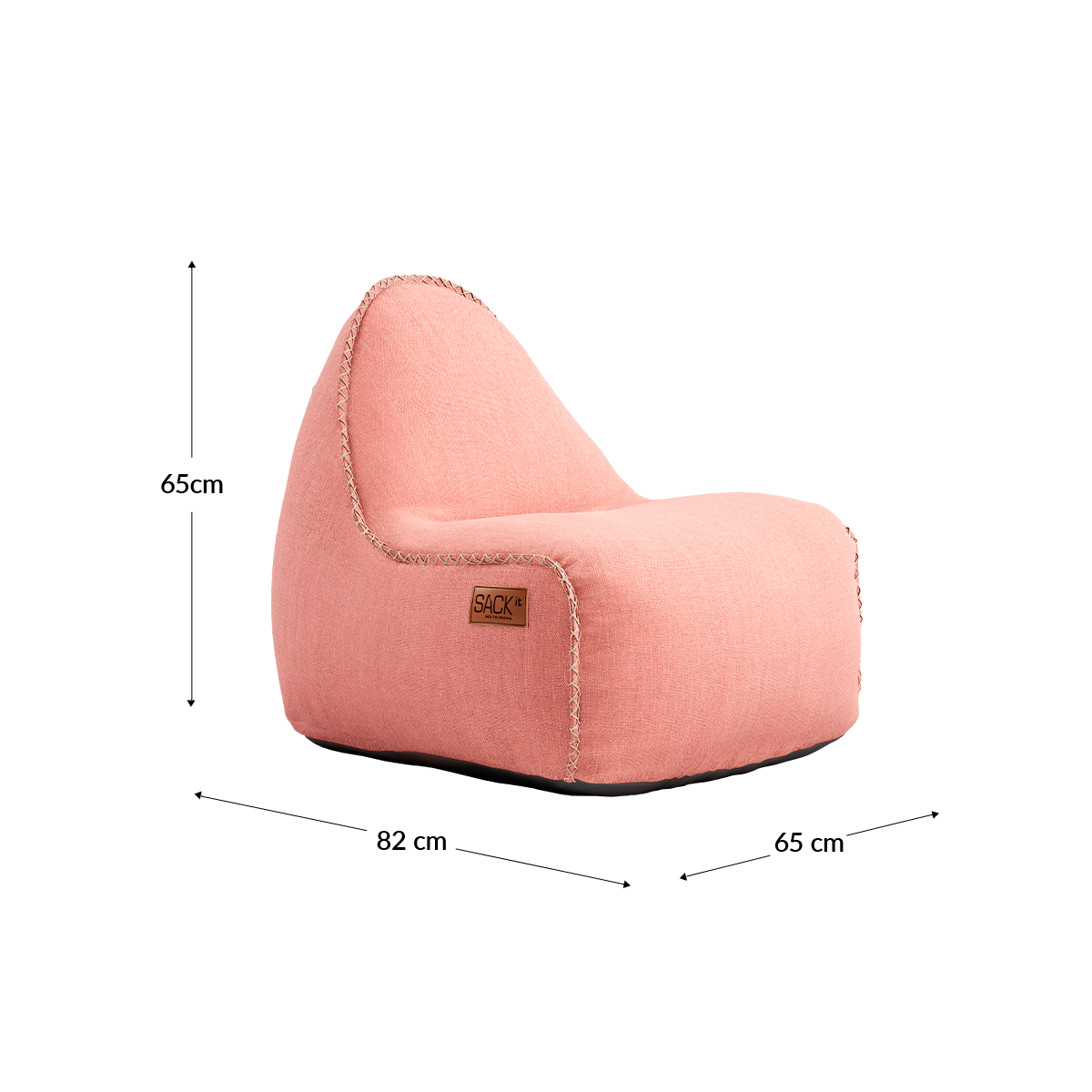 Cobana Junior Lounge Chair Rose