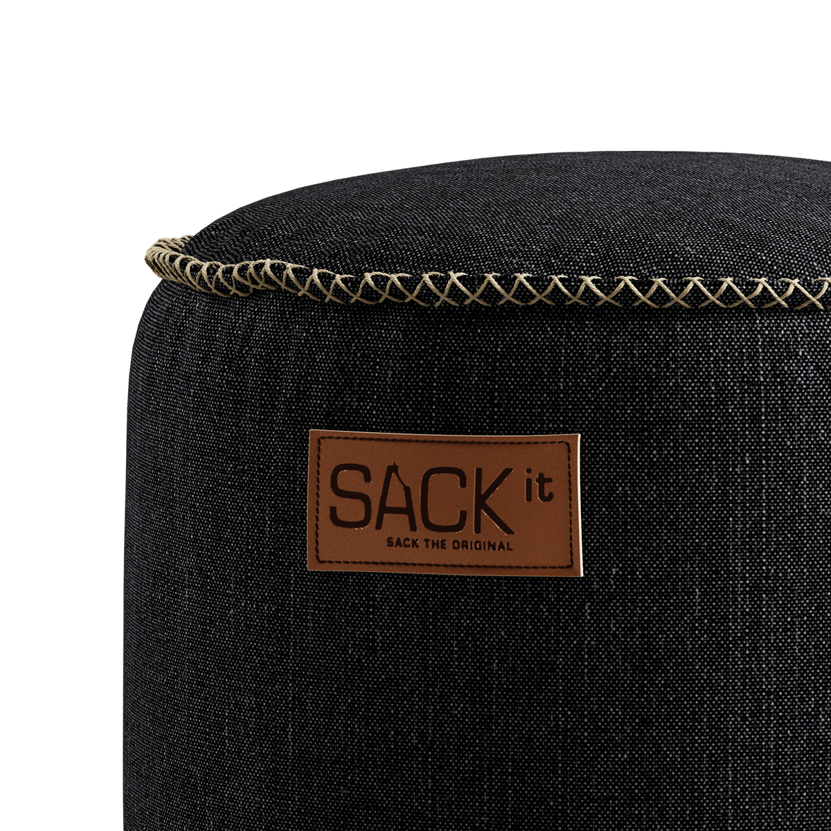 Cobana Junior Pouf Black