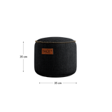 Cobana Junior Pouf Black