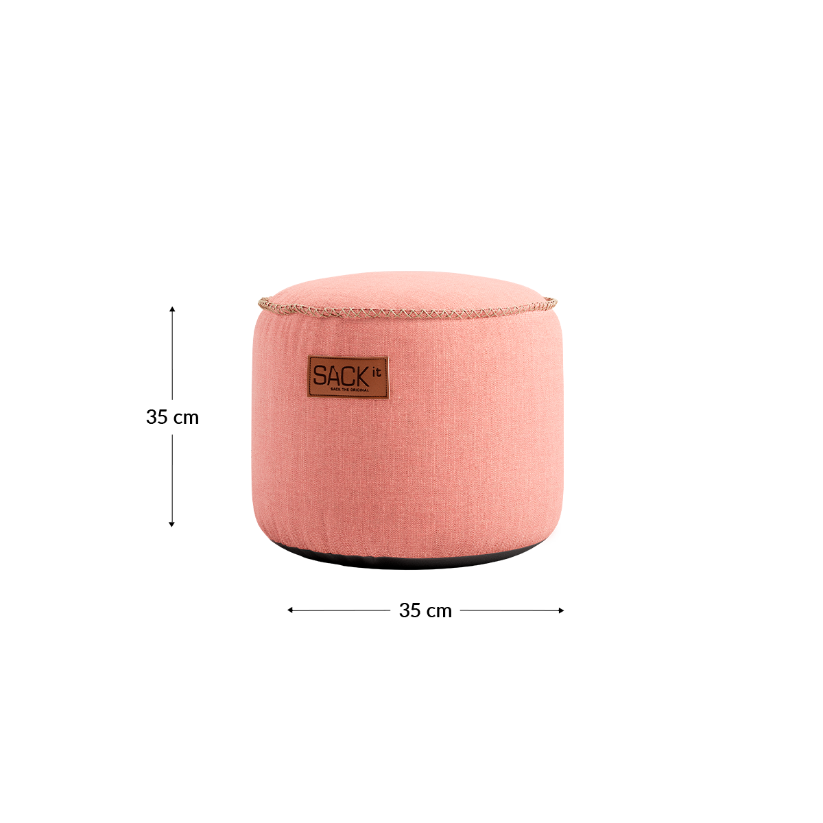 Cobana Junior Pouf Rose