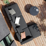 Cobana Lounge Sofa - Seat Section Black