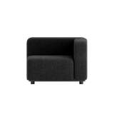 Cobana Lounge Sofa - Corner Section Black