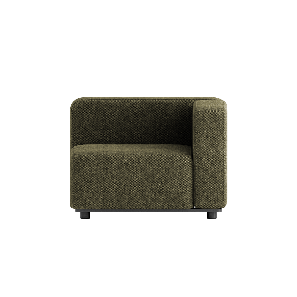 Cobana Lounge Sofa - Corner Section Olive