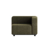 Cobana Lounge Sofa - Corner Section Olive