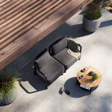 Kirra Lounge Sofa - Corner section Noir