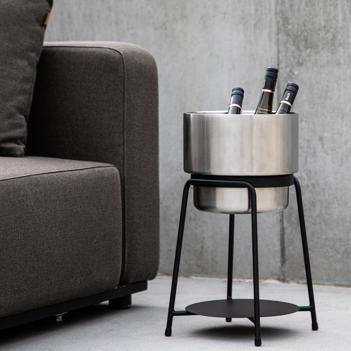 Wine Bucket - Ø22 Stainless Steel
