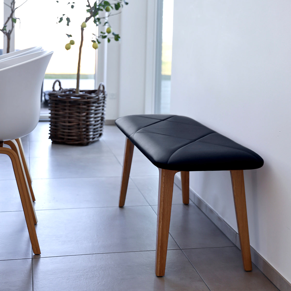 Nordic Bench Oak - Terra Black