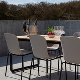 Patio Chair no. One S1 Taupe/Black