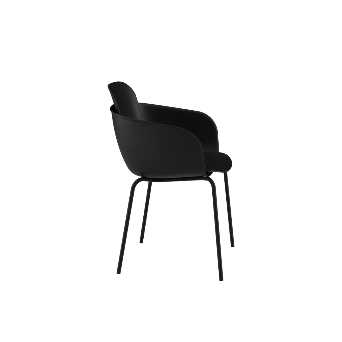 Patio Chair no. One S2 Black