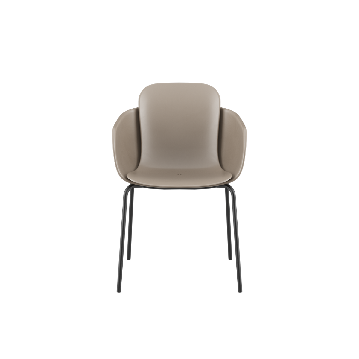 Patio Chair no. One S2 Taupe/Black