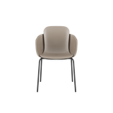 Patio Chair no. One S2 Taupe/Black