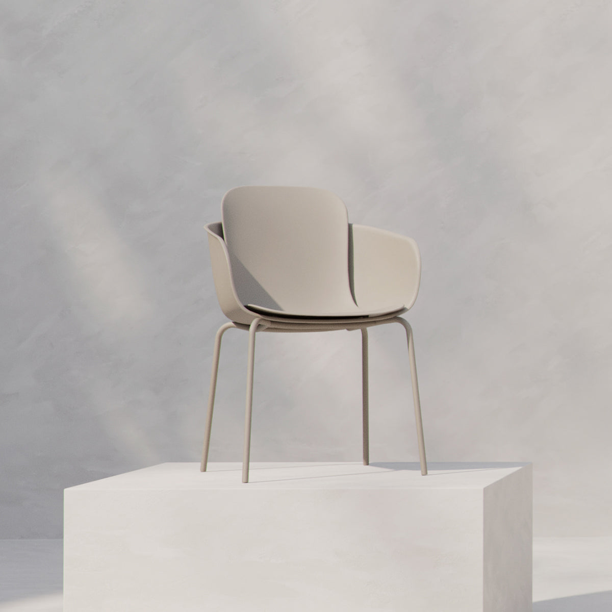 Patio Chair no. One S2 Taupe