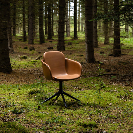 Chair no. One S2 Black Swivel - Terra Safari