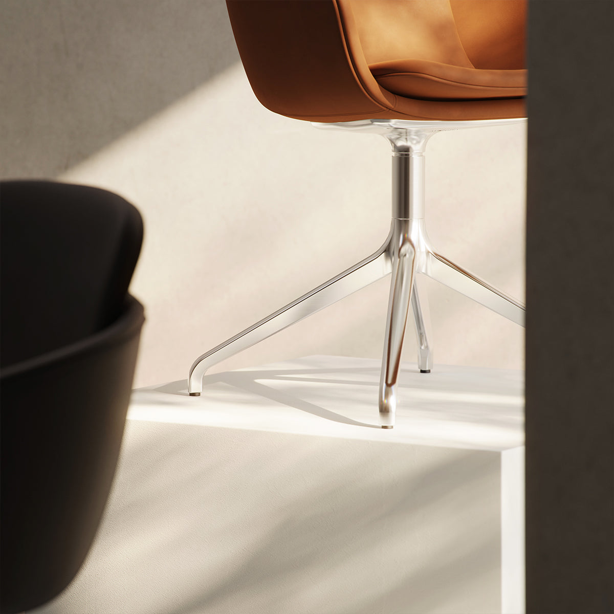 Chair no. One S2 Polished Swivel - Terra Safari