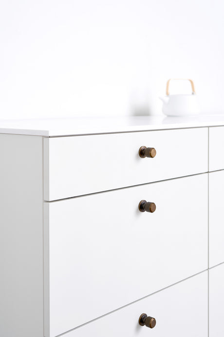 Furnipart Manor Round Antik messing Ø30mm