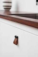 Furnipart Strap Cognac/sort 16mm