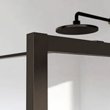 WALK IN GLASBRUSEVÆG 90X200, MATSORT (U/MIDTERSPROSSE)