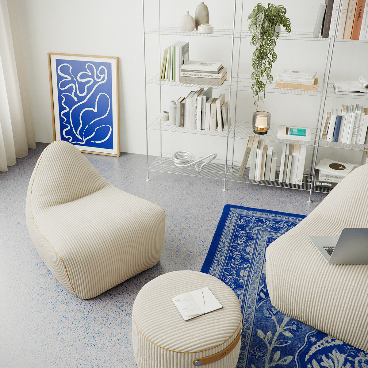 SACKit Chair Indoor - Corduroy Beige