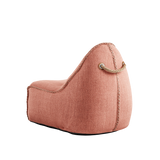 Cobana Junior Lounge Chair & Pouf Rose