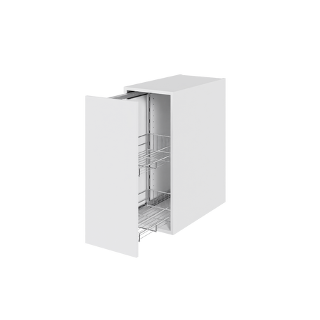 Multi-Living Køkken opbevaringsskab i Hvid Front H: 70,4 cm D: 60,0 cm - Inkluderet 2 trådkurve - Bredde: 30 cm