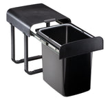 Kildesortering Bio - Aladin 1 x 16 ltr. - sort spand