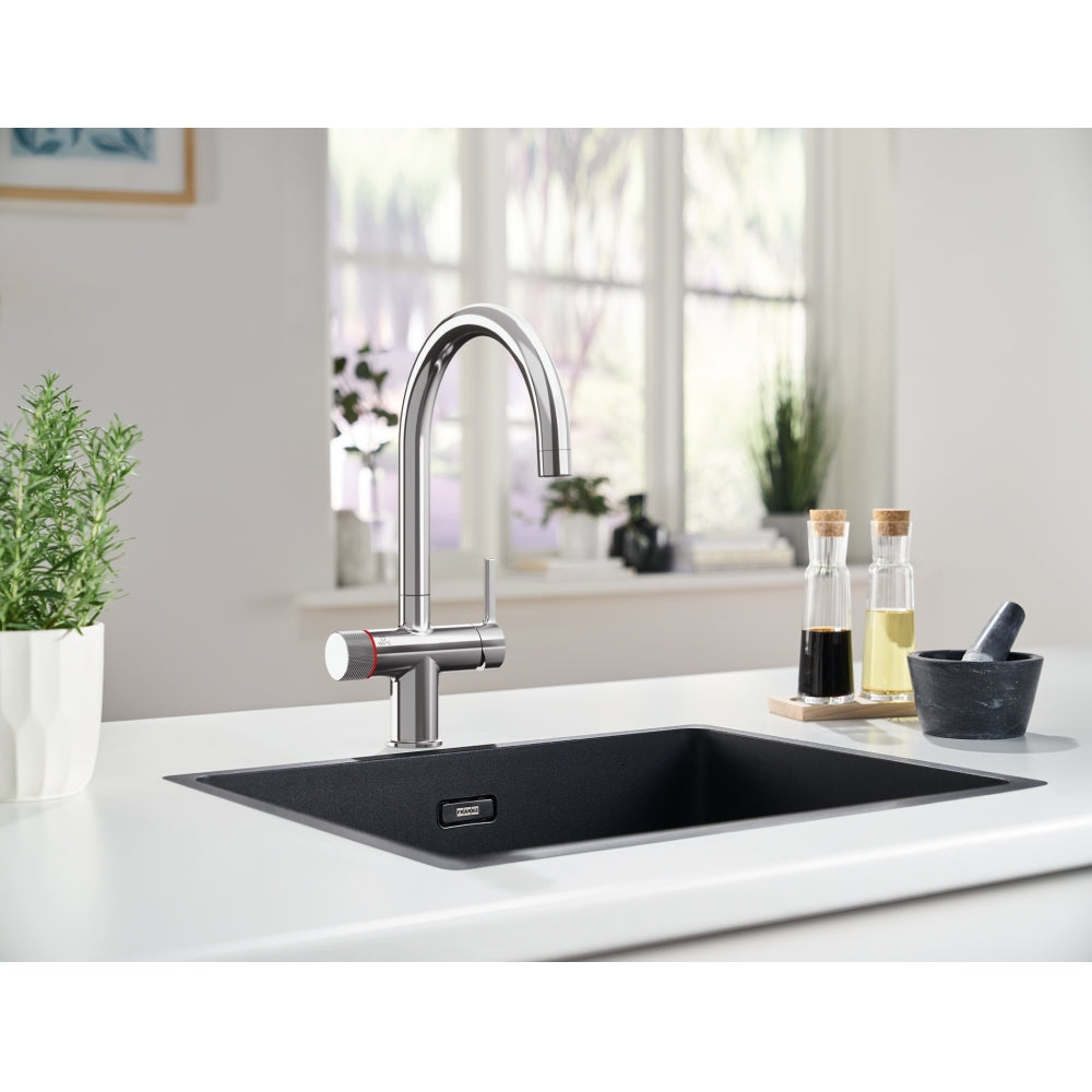 Krom armatur med kogende vand - Set Maris WaterHub Boiling Mech J-CHR 4L