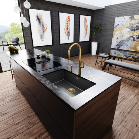 Armatur Mythos Masterpiece J Gold køkkenarmatur