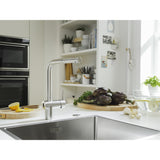 Atlas Neo Sensor, udtrækstud, rustfri køkkenarmatur