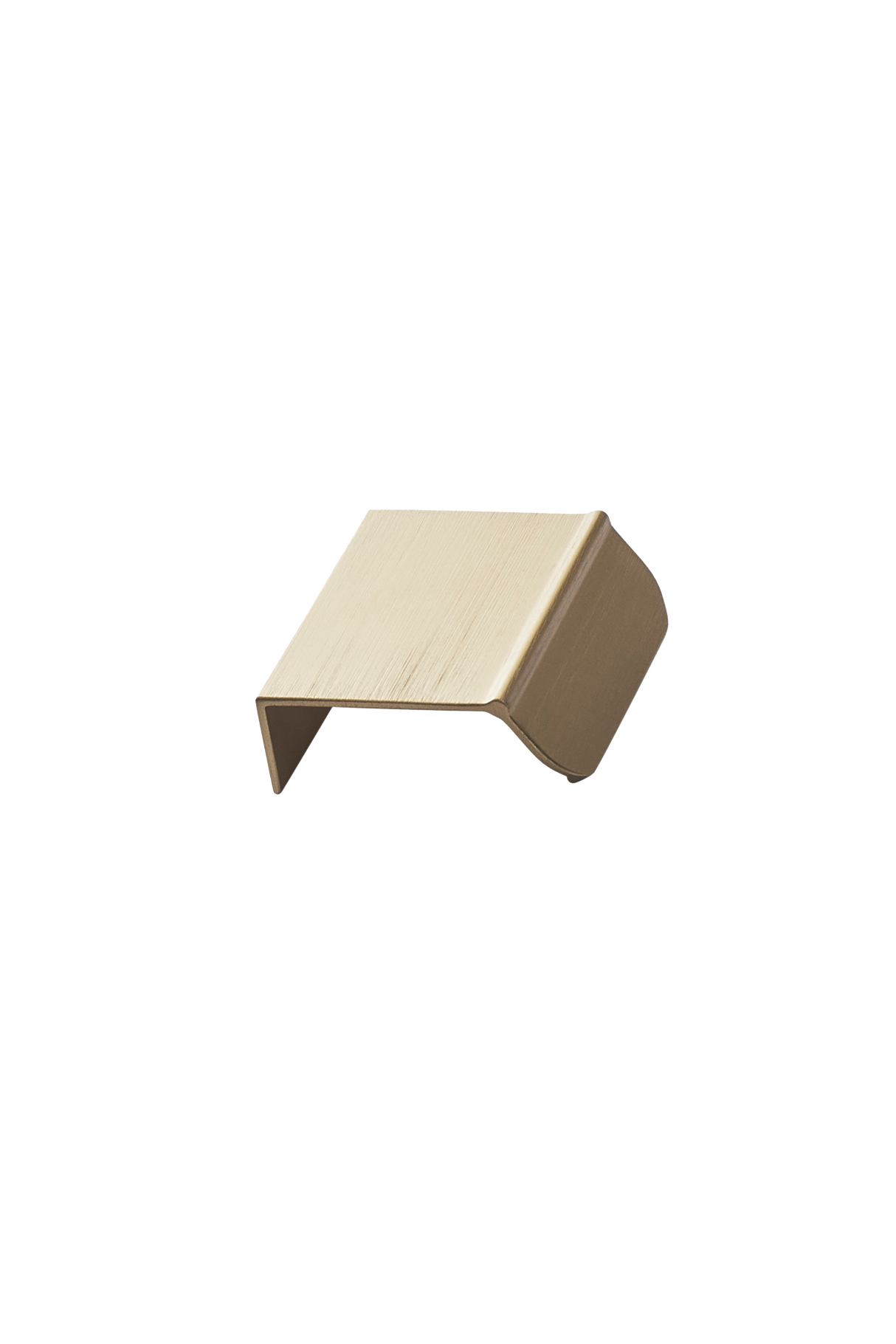 Furnipart - Accent - greb i aluminium, børstet messing