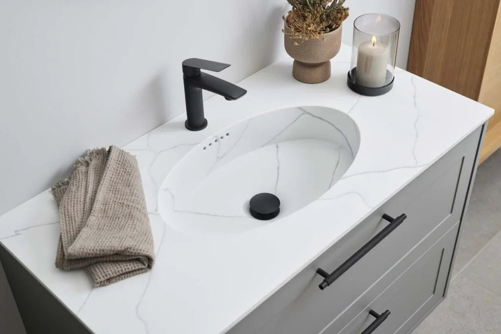 Solid Surface Monaco vask Mat dybde 51 cm