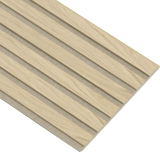 Akustikpaneler i almindelig kerne i natur ubehandlet - vælg mellem forskellige farve filt - Mål: 16 × 300 × 2400 mm