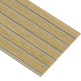 Akustikpaneler i almindelig kerne i natur oliering - vælg mellem forskellige farve filt - Mål: 16 × 300 × 2780 mm