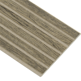 Akustikpaneler i almindelig kerne i Sort oliering - vælg mellem forskellige farve filt - Mål: 16 × 300 × 2400 mm