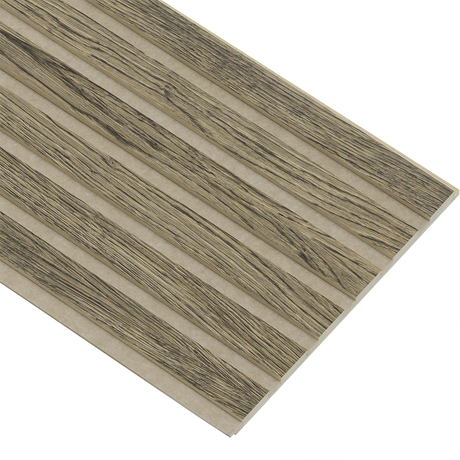 Akustikpaneler i almindelig kerne i Sort oliering - vælg mellem forskellige farve filt - Mål: 16 × 300 × 2400 mm