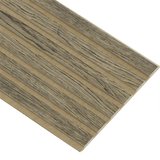 Akustikpaneler i almindelig kerne i Sort oliering - vælg mellem forskellige farve filt - Mål: 16 × 300 × 2400 mm