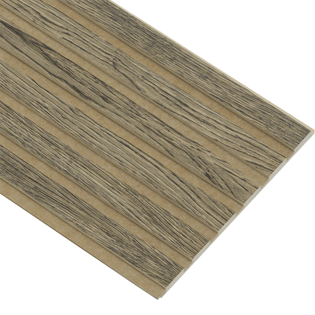 Akustikpaneler i almindelig kerne i Sort oliering - vælg mellem forskellige farve filt - Mål: 16 × 300 × 2400 mm